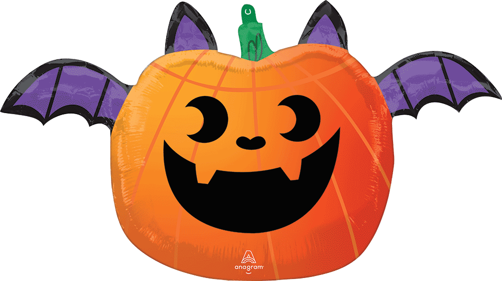 Fun & Spooky Pumpkin Bat