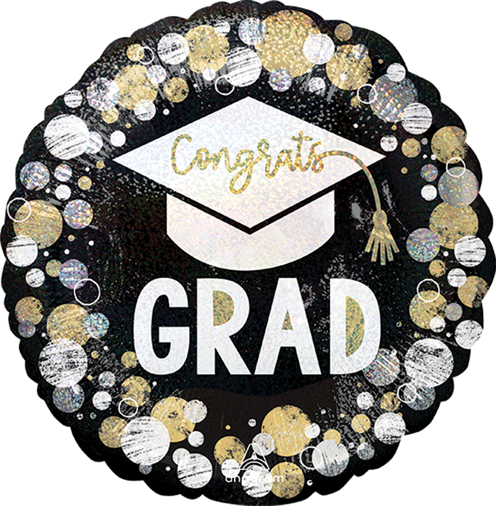 Congrats Grad Circles & Dots