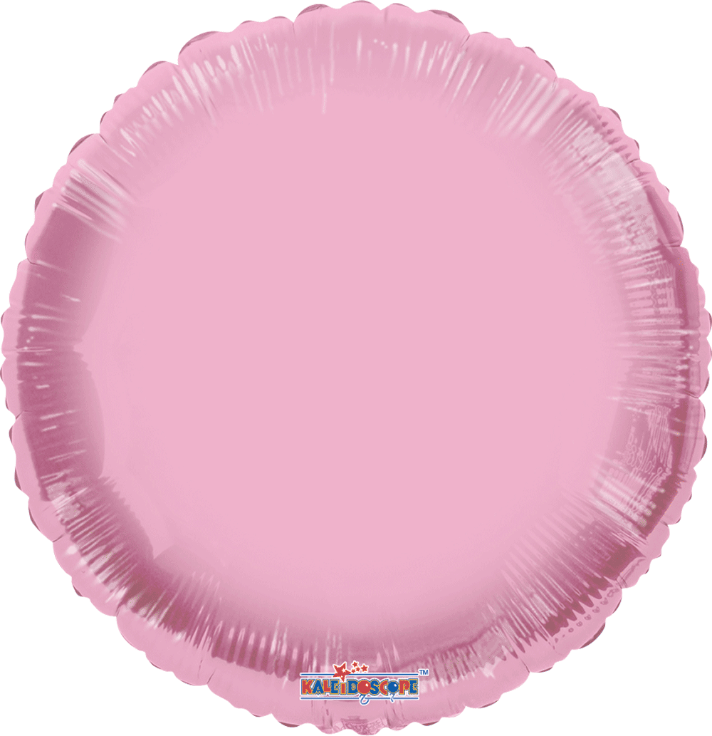 18C Gb Pr Solid Pale Pink Macaron Round
