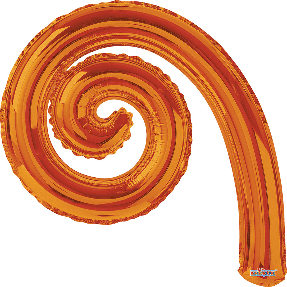 Kurly Spiral Orange