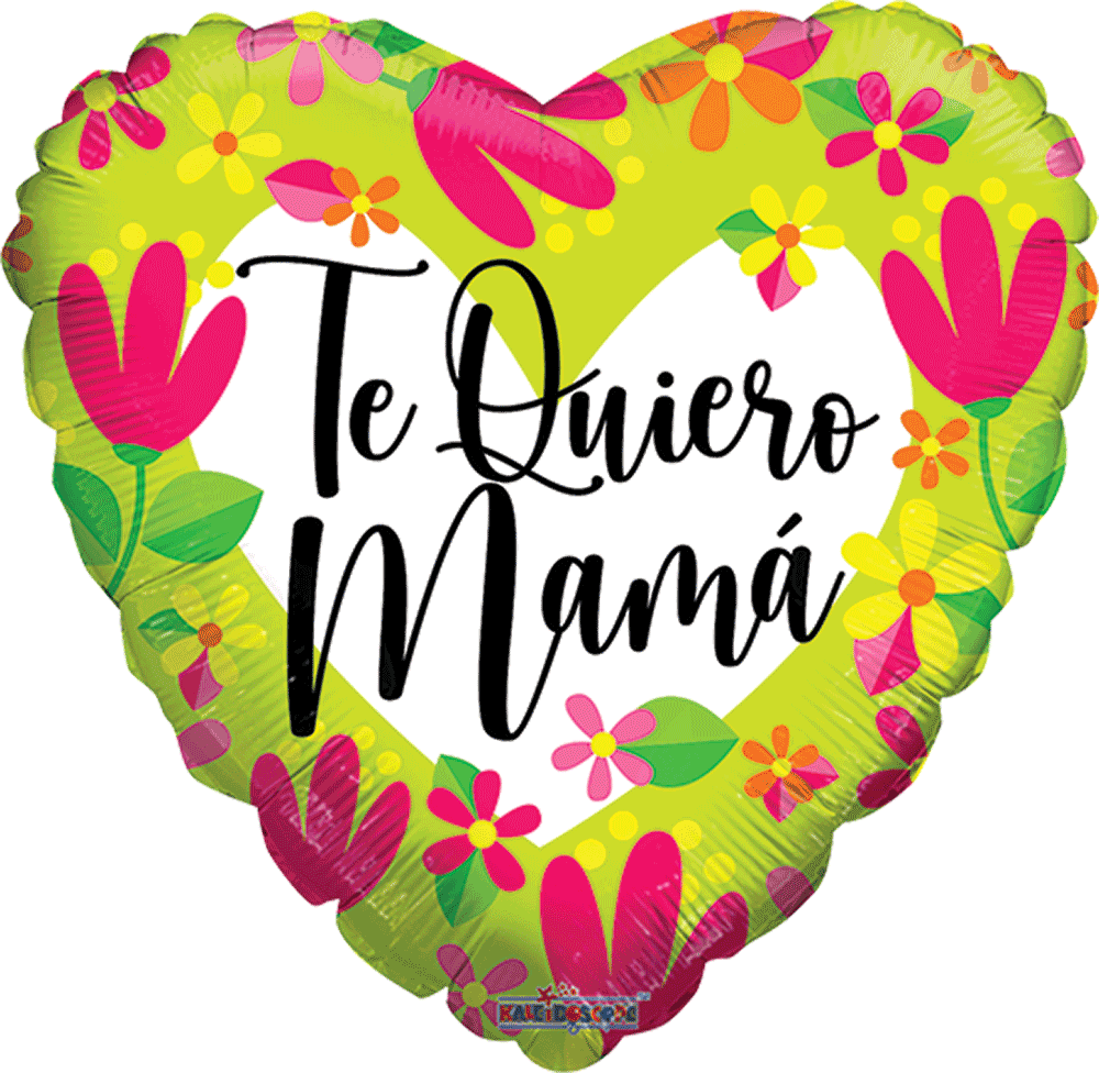 Te Quiero Mama Corazon Verde