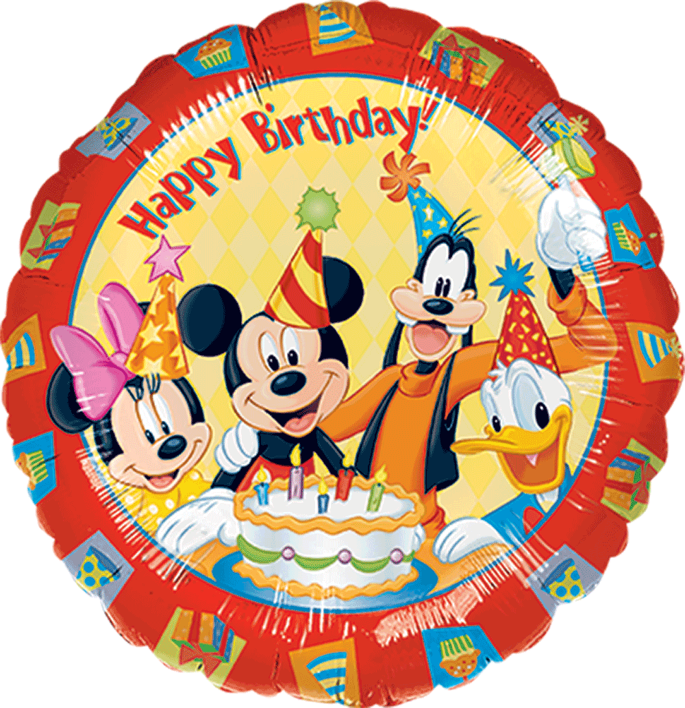 Mickey & Friends Happy Bday