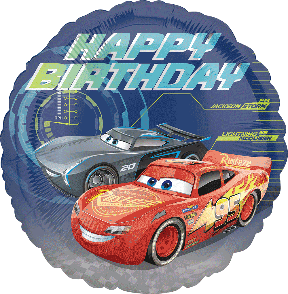 Cars 3 Happy Birthday