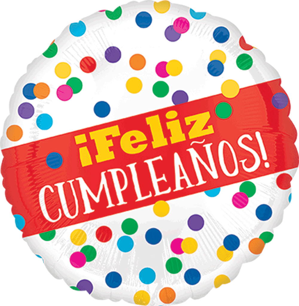 Feliz Cumpleaños Primary Dots