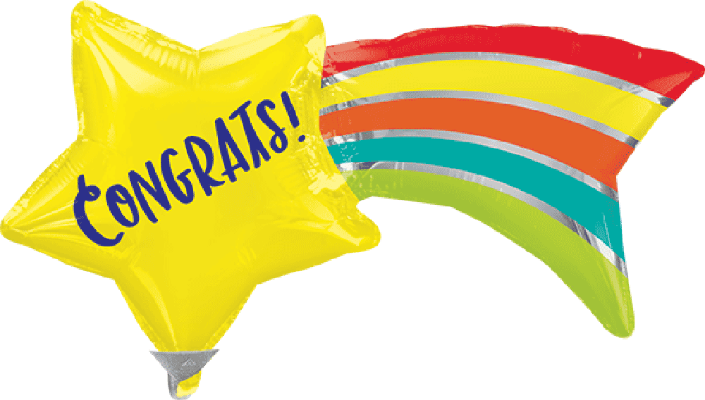 Congrats Shooting Star