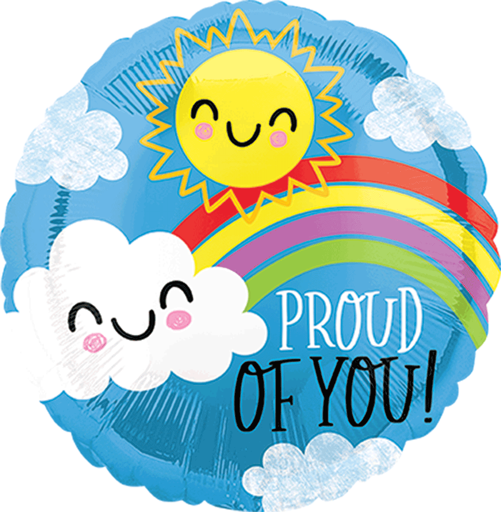 Proud Of You Happy Sun And Cloud