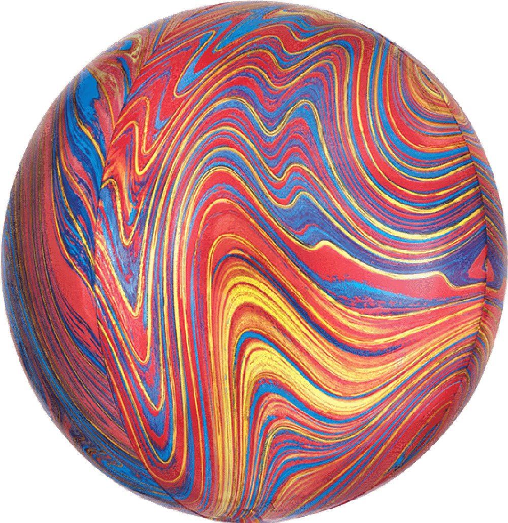 Orbz Met Colorful Marblez