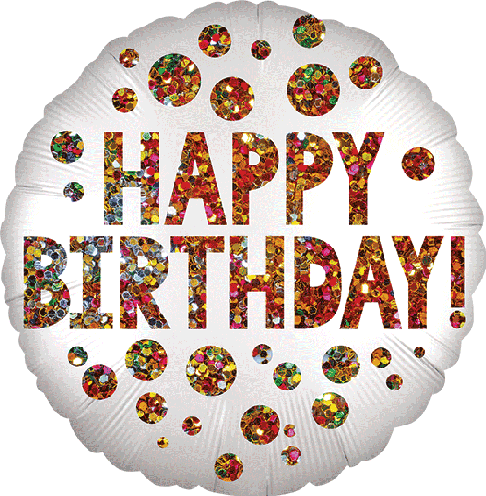 Satin Infused Birthday Sequins