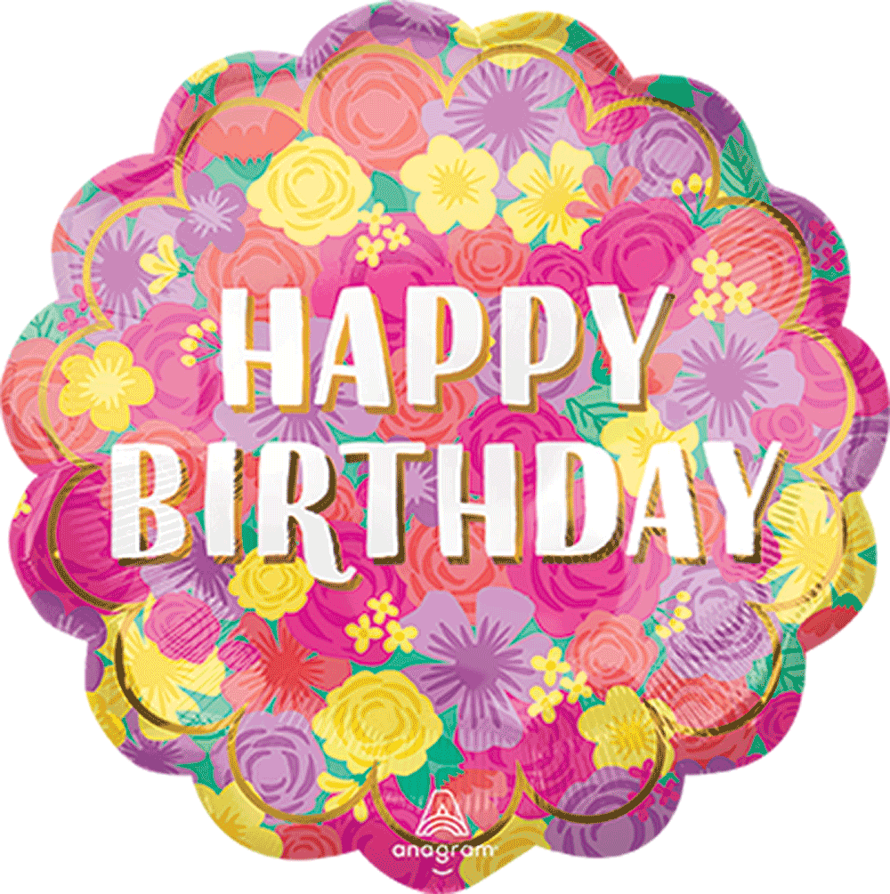 Hbd Floral Fun