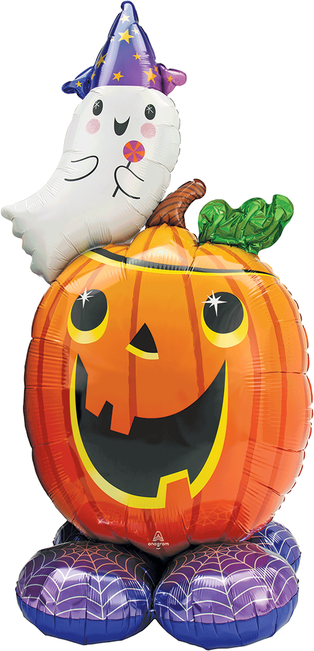 Pumpkin And Ghost