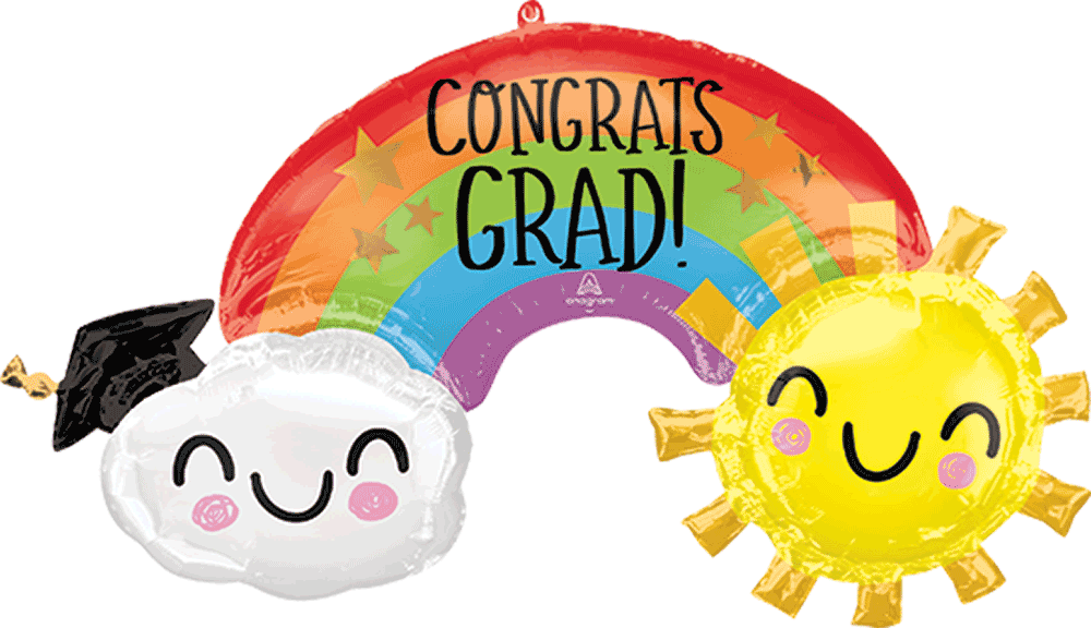 Congrats Grad Rainbow