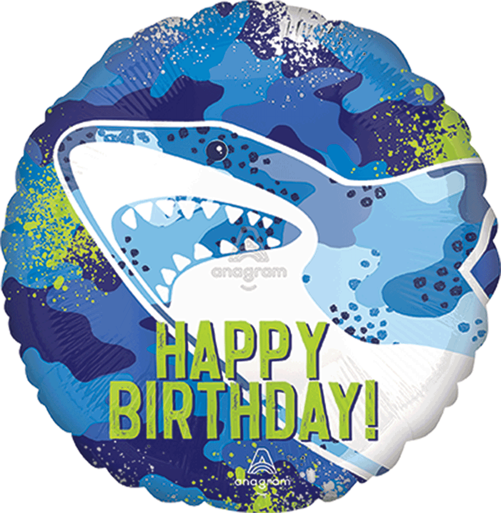 Shark Happy Birthday