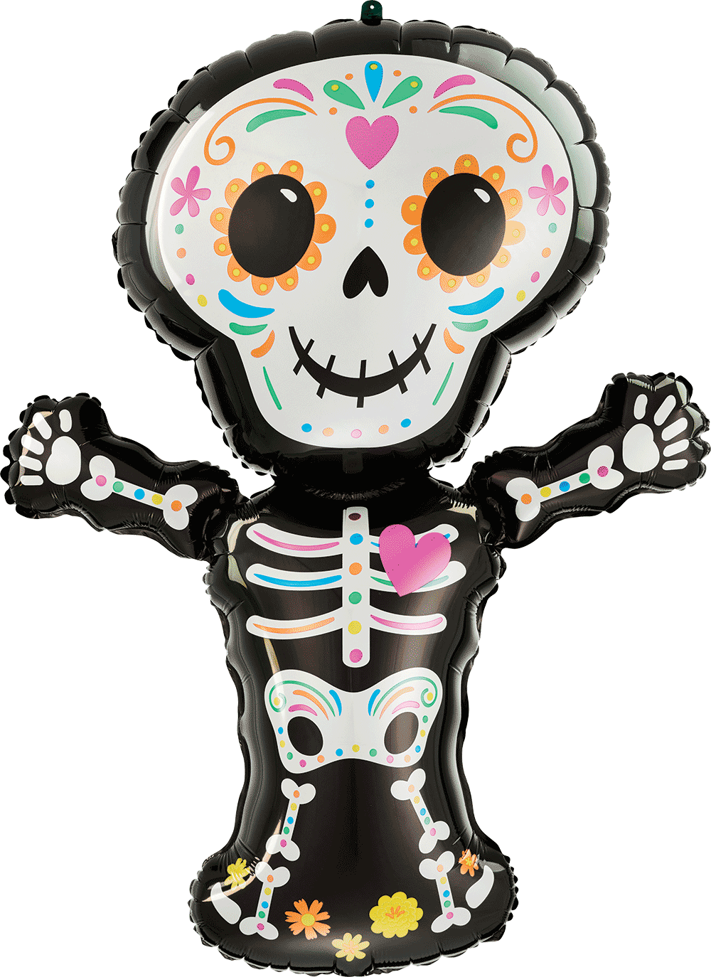 Day Of The Dead Standing Skeleton