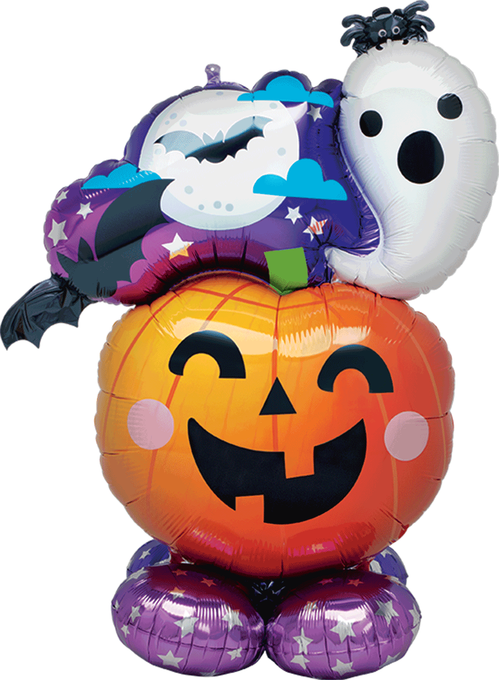 Fun & Spooky Ghost & Pumpkin