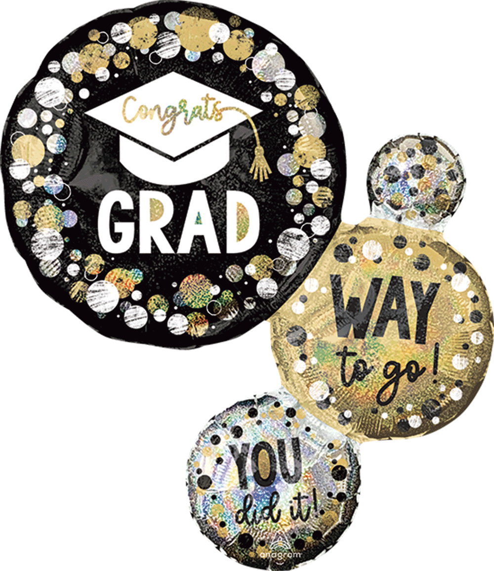 Way To Go Grad Circles & Do