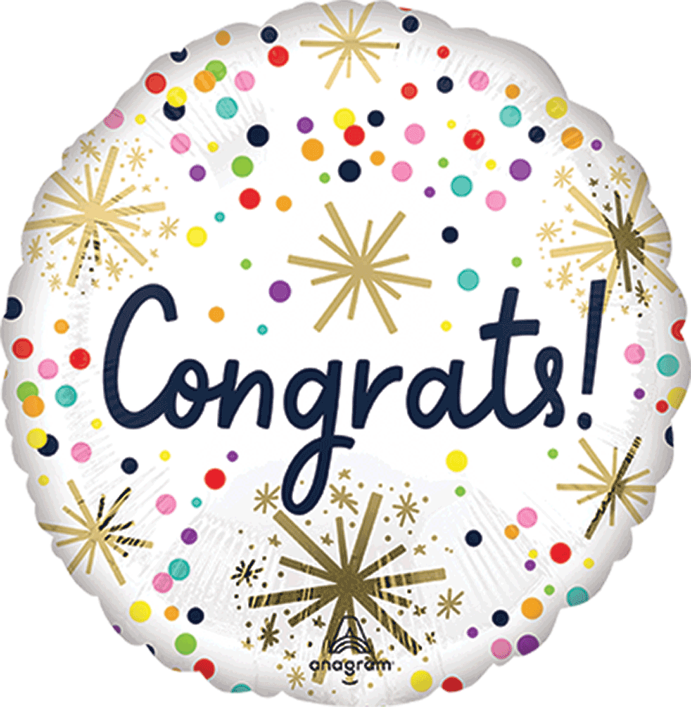 Confetti Sprinkle Congrats
