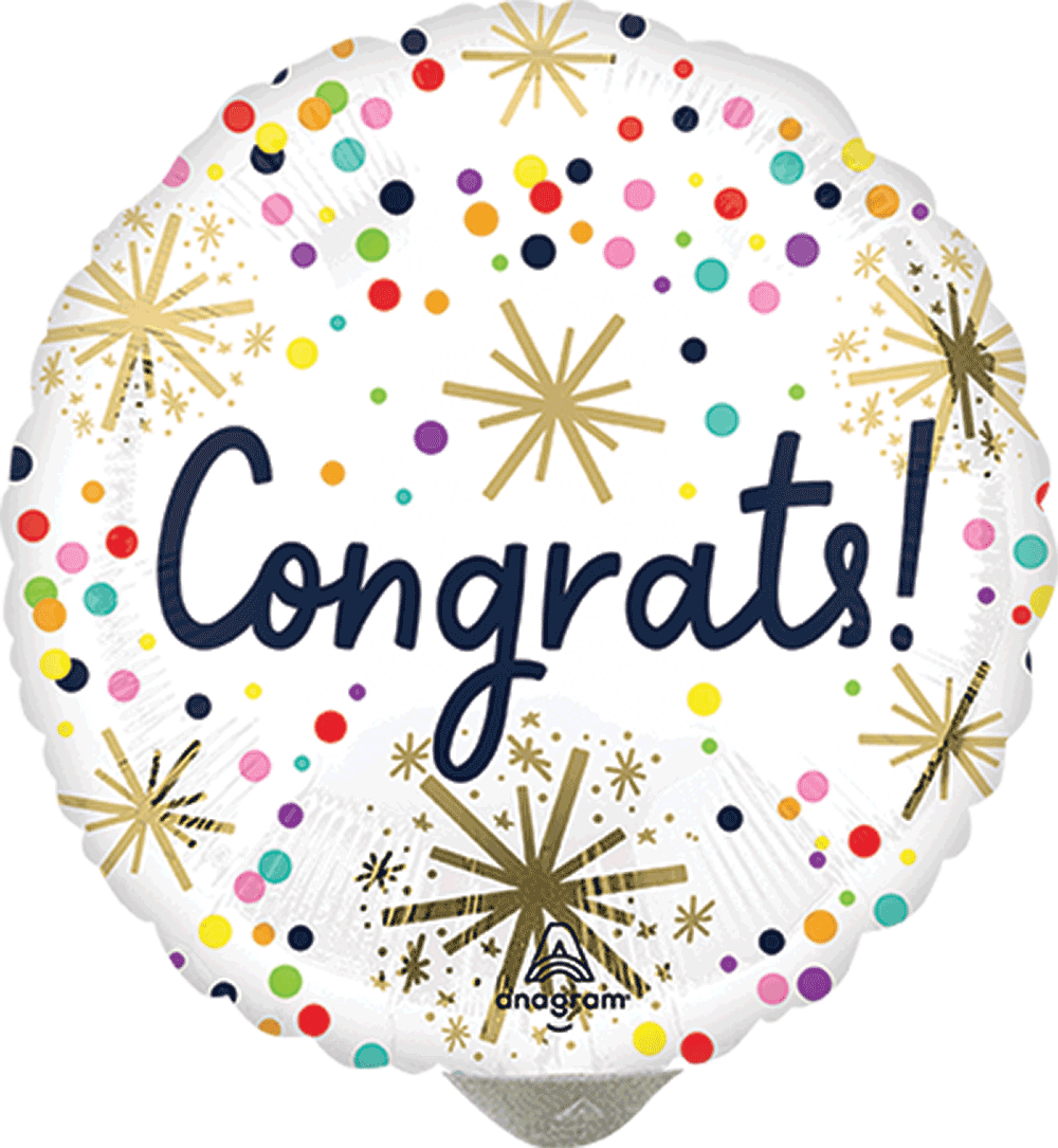Confetti Sprinkle Congrats