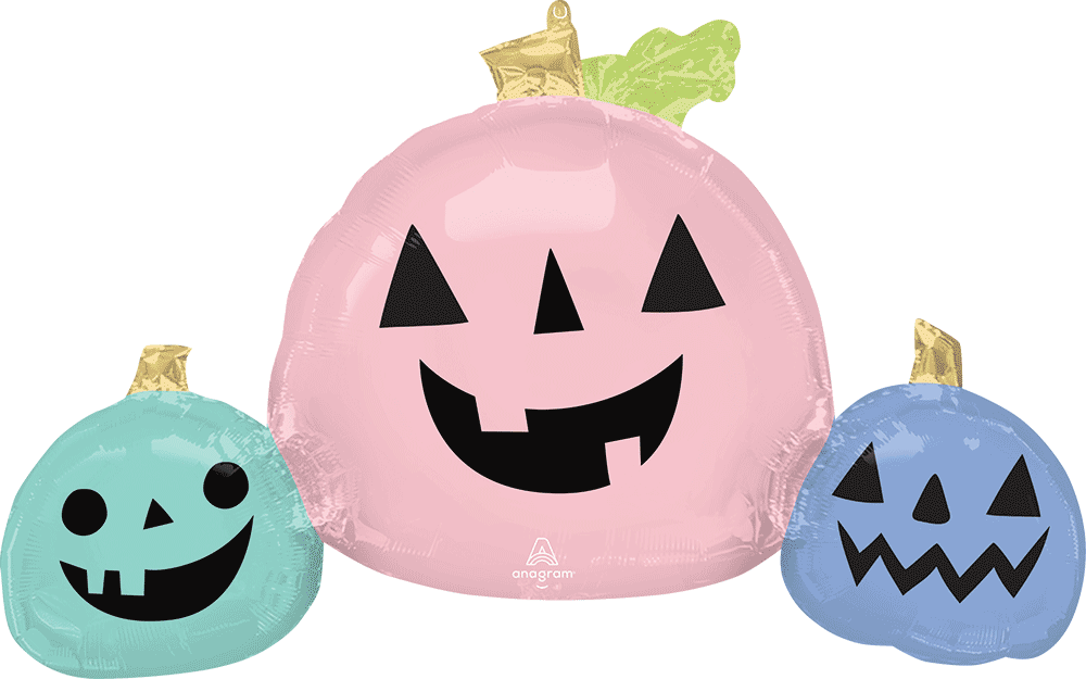 Pastel Halloween Pumpkins