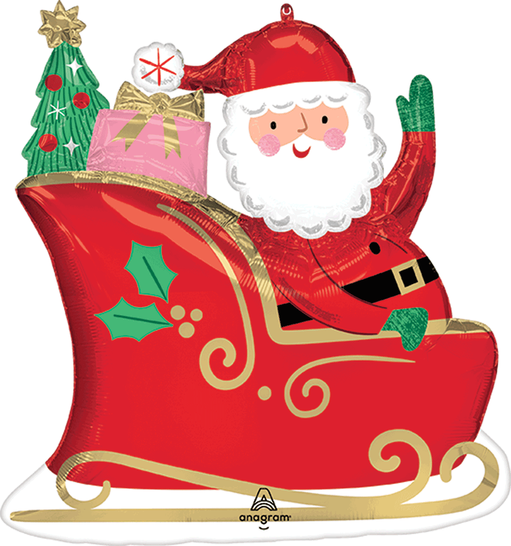 Starry Night Santa