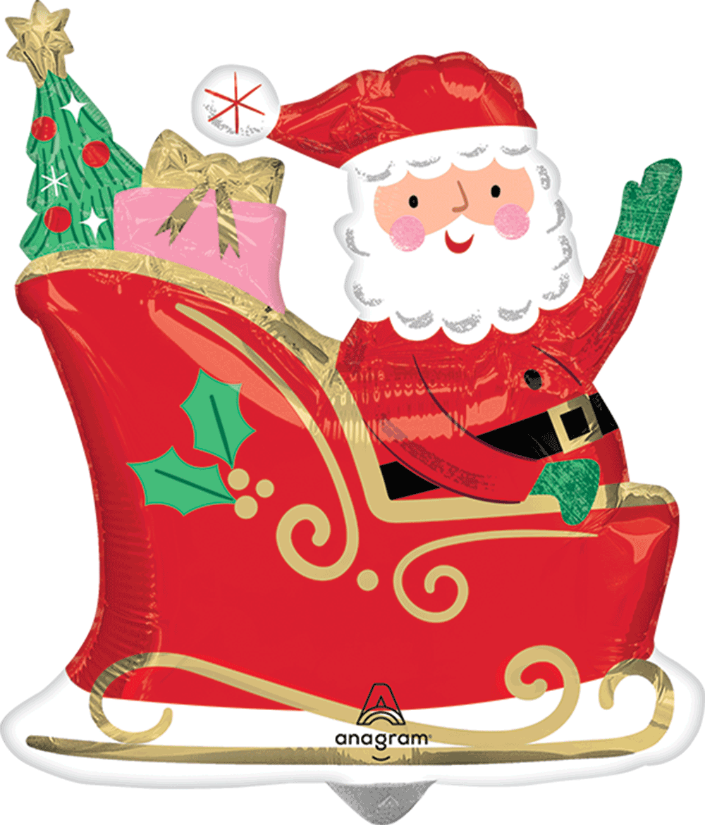 Starry Night Santa