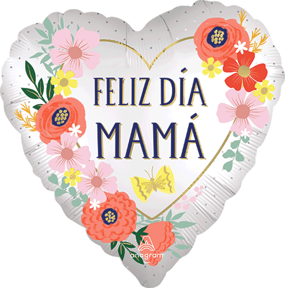 Satin Feliz Dia Mama Blooms