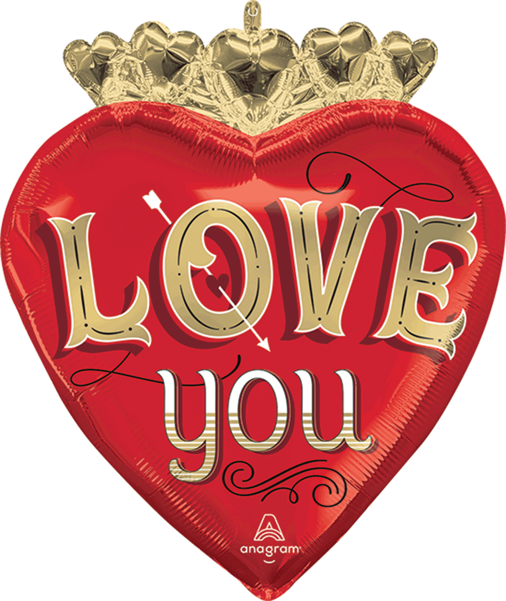 Just My Type Love Heart