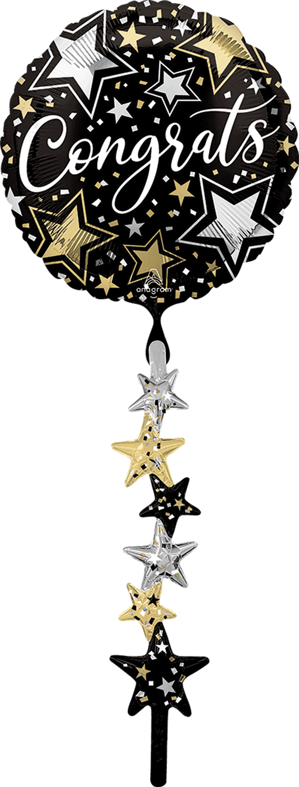 Congrats Black Silver Gold