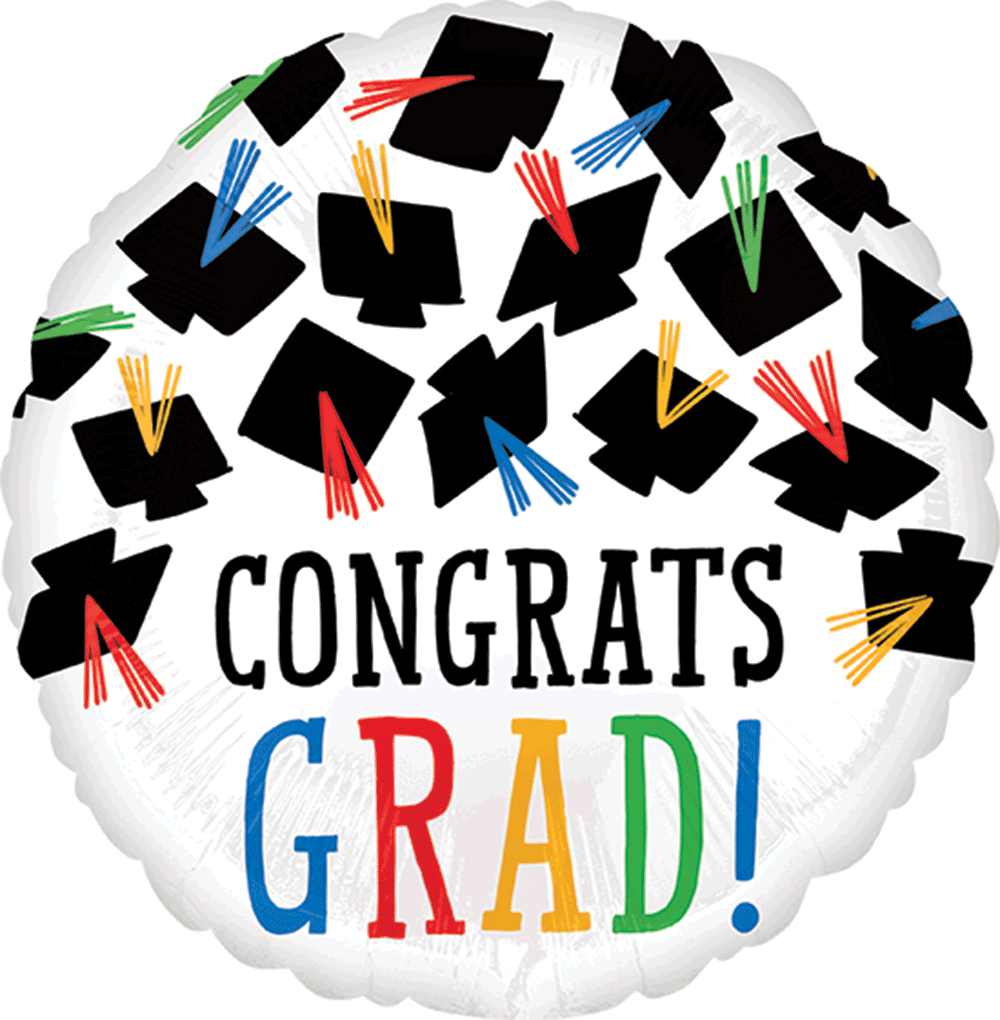 Hats Off Congrats Grad