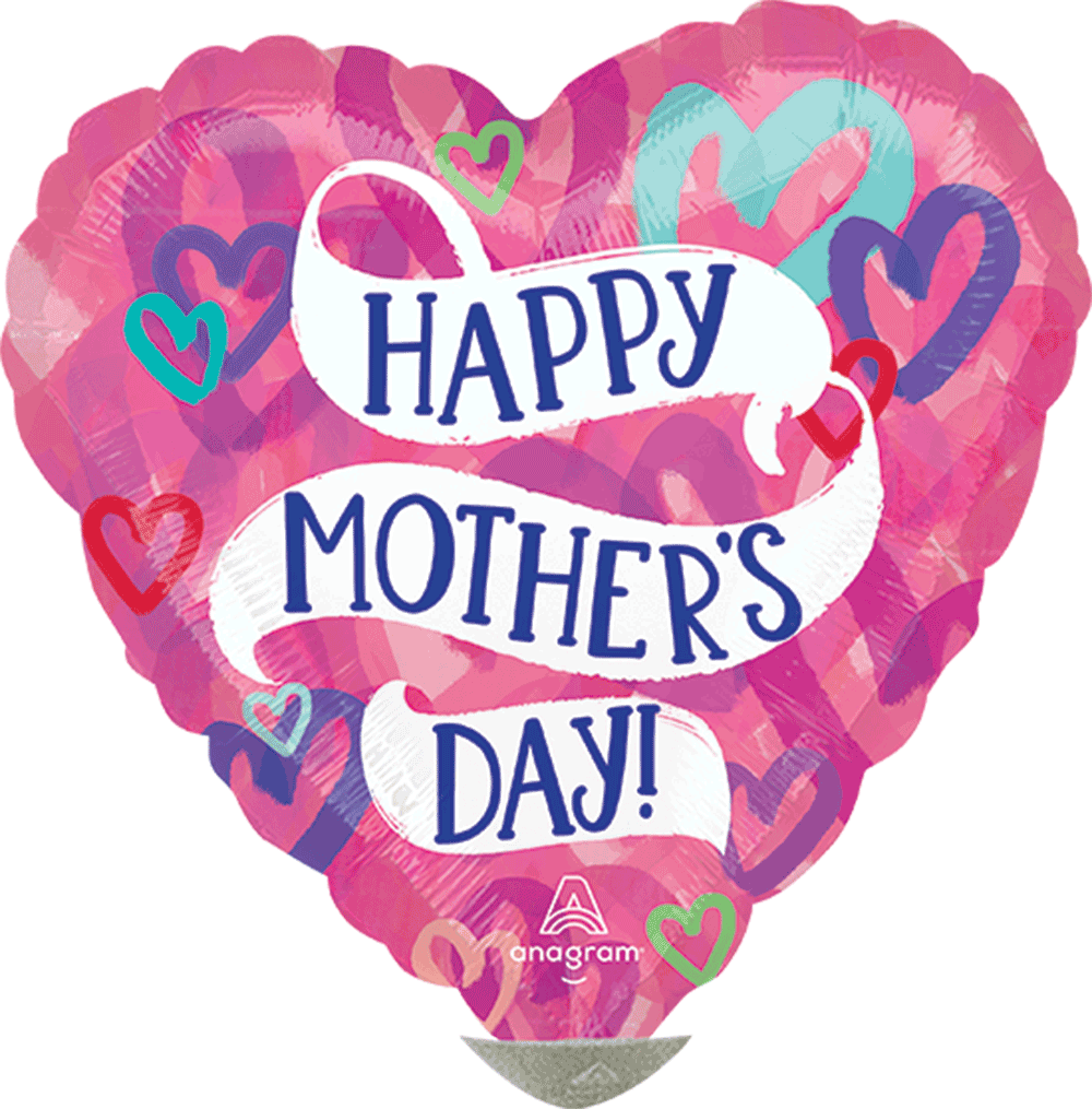 Mother'S Day Layered Hearts