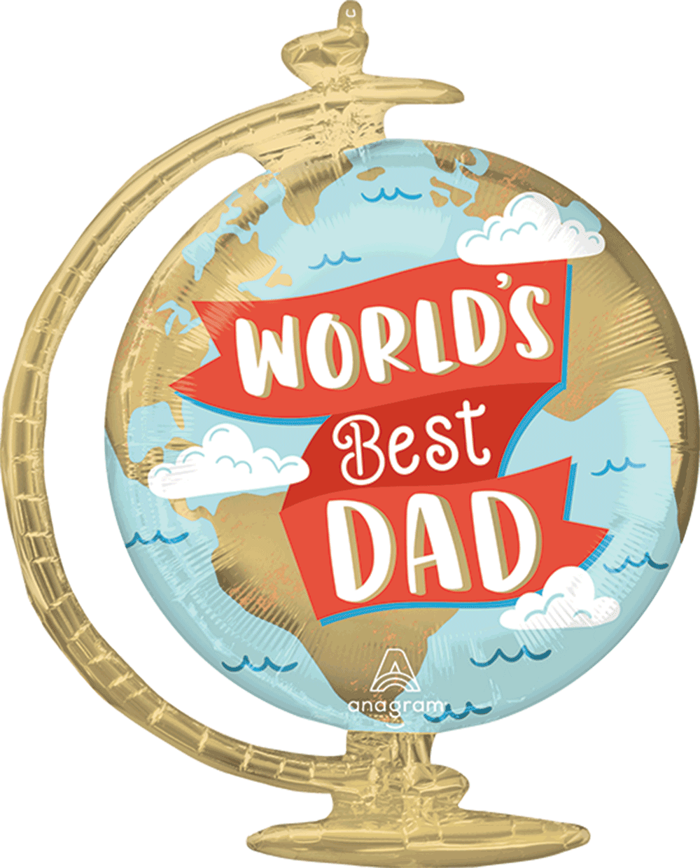 World'S Best Dad Globe
