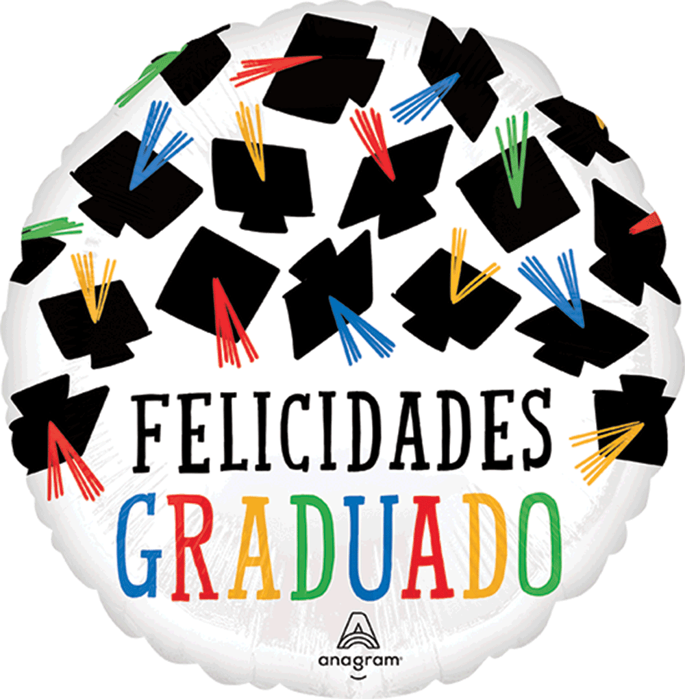 Hats Off Felicidades Graduado