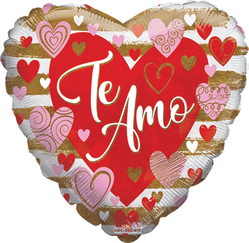 Te Amo Corazones Y Lineas