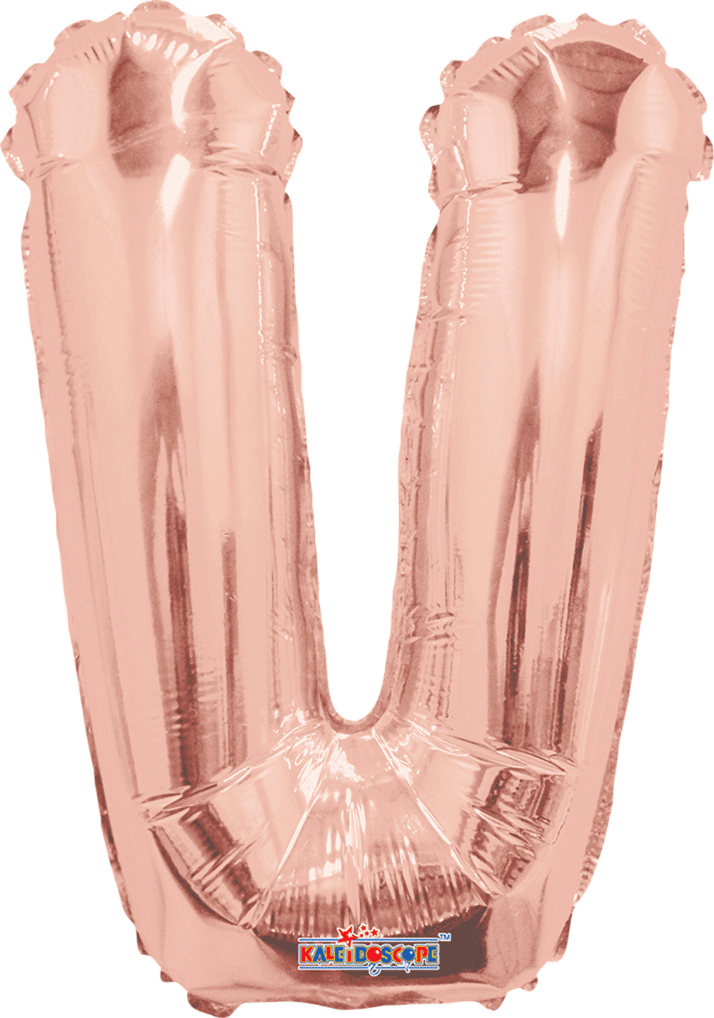 Minshp Met Letter V Rose Gold