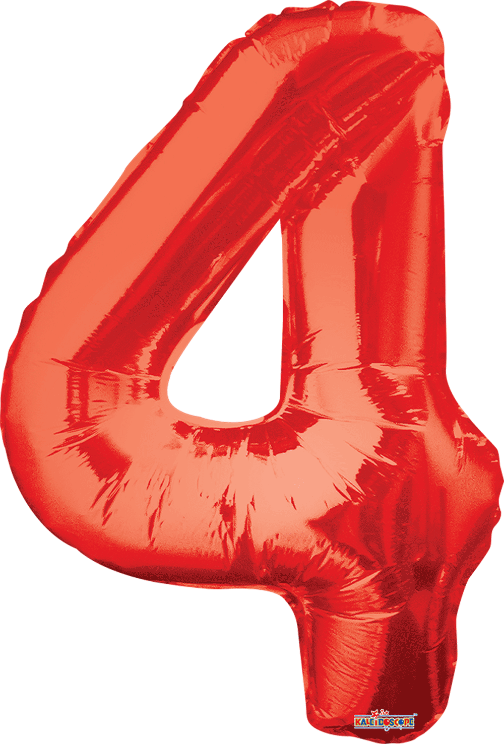 Lrgshp Met Number 4 Red