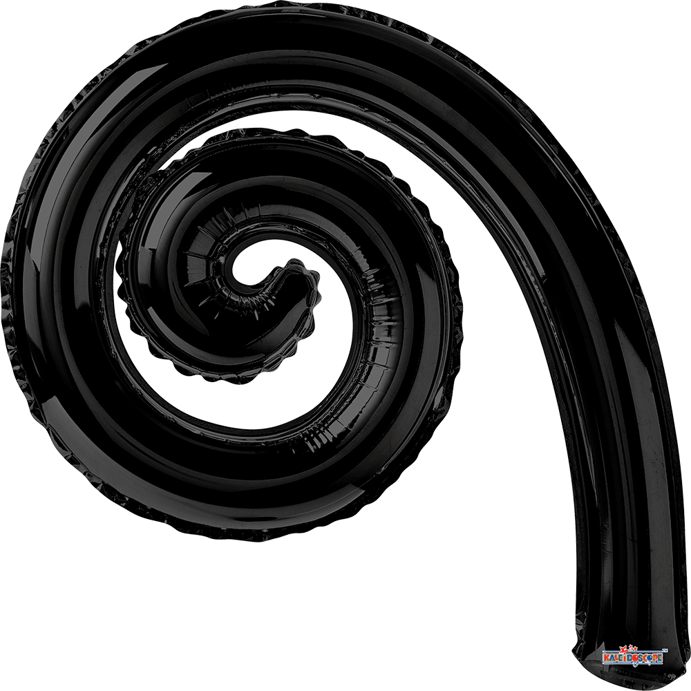Kurly Spiral Black Gellibean