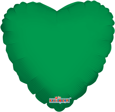4H Verde Bandera Solido Corazon