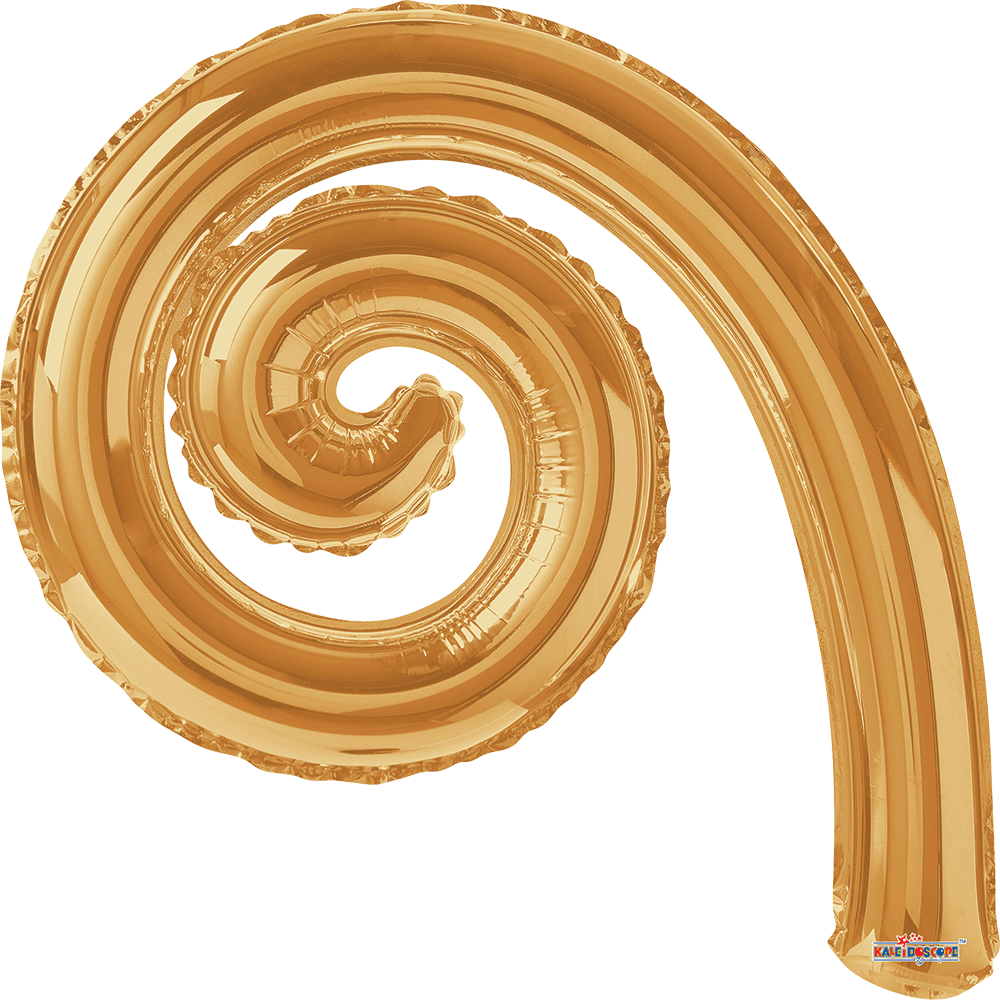 Kurly Spiral Gb Latte Solid Color