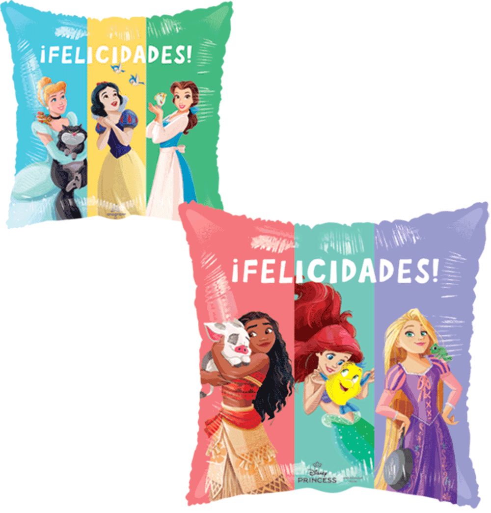 Princesas Y Sus Amigos Felicidades