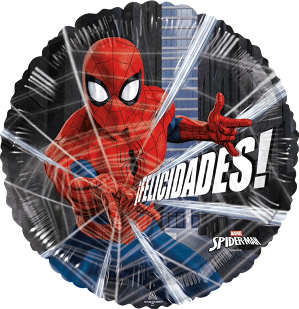 Spiderman Felicidades Telaraña